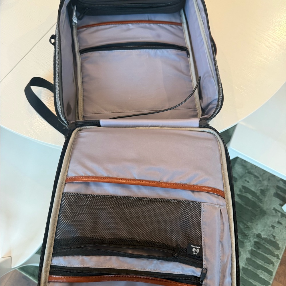 Gray Laptop Backpack - Picture 2 of 5